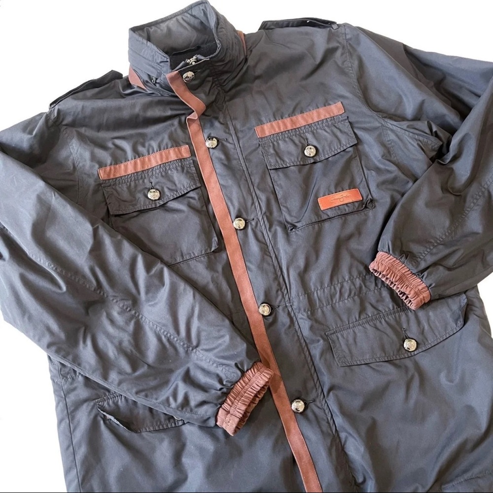 Sean John Black with Brown Winter Jacket